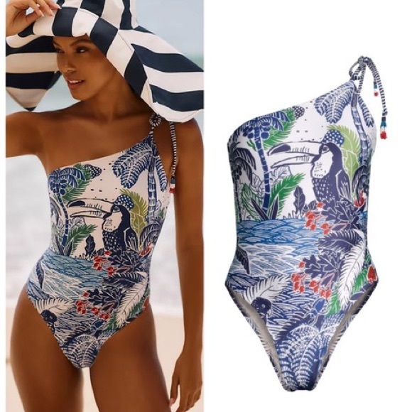 Farm Rio Graphic Rio One-Piece Swimsuit - Picture 2 of 11